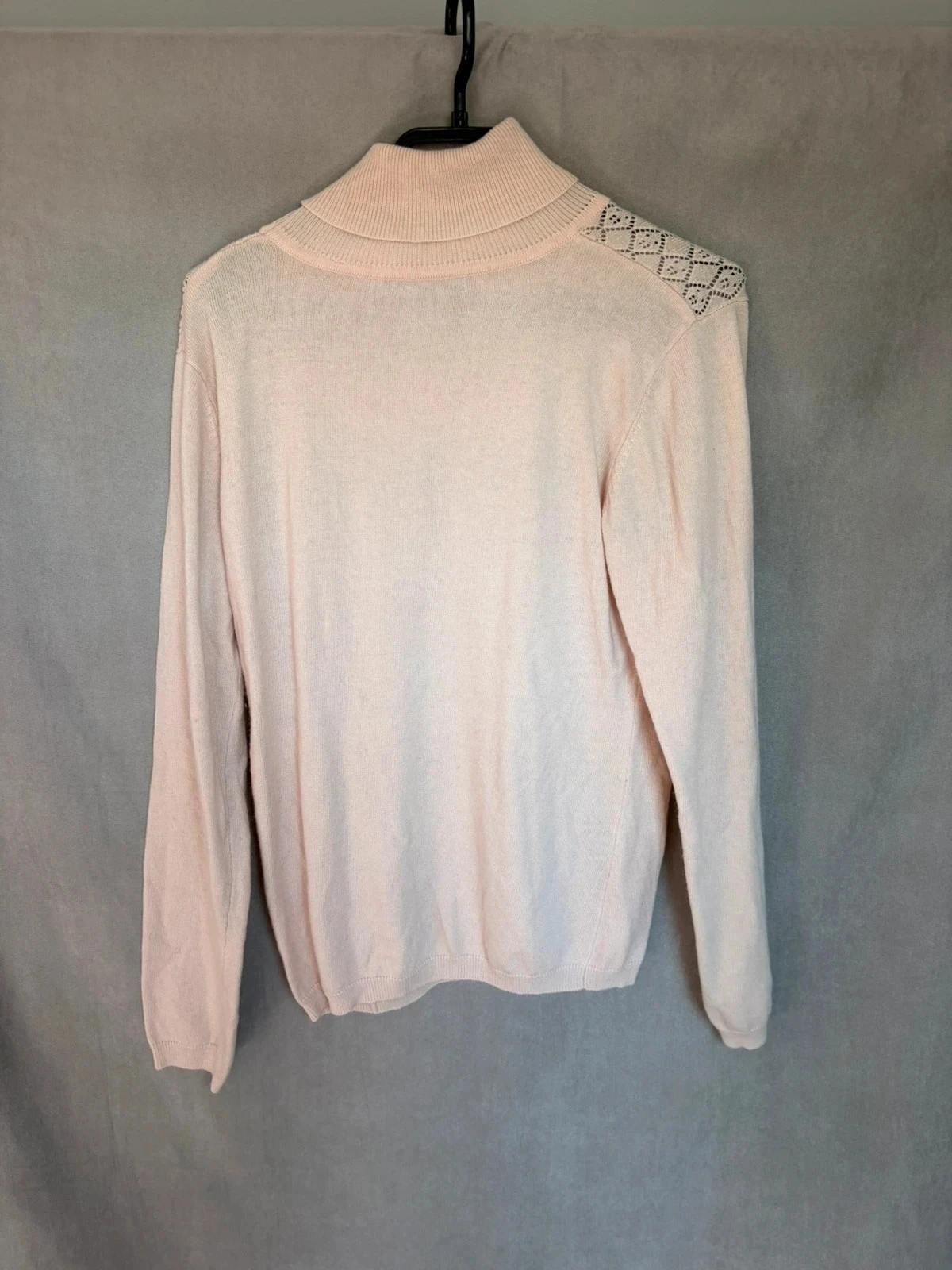 Paarse lichte oversized trui maat 44 – photo 3
